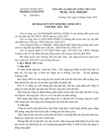 KH TUYỂN SINH NĂM 2026 page 0001