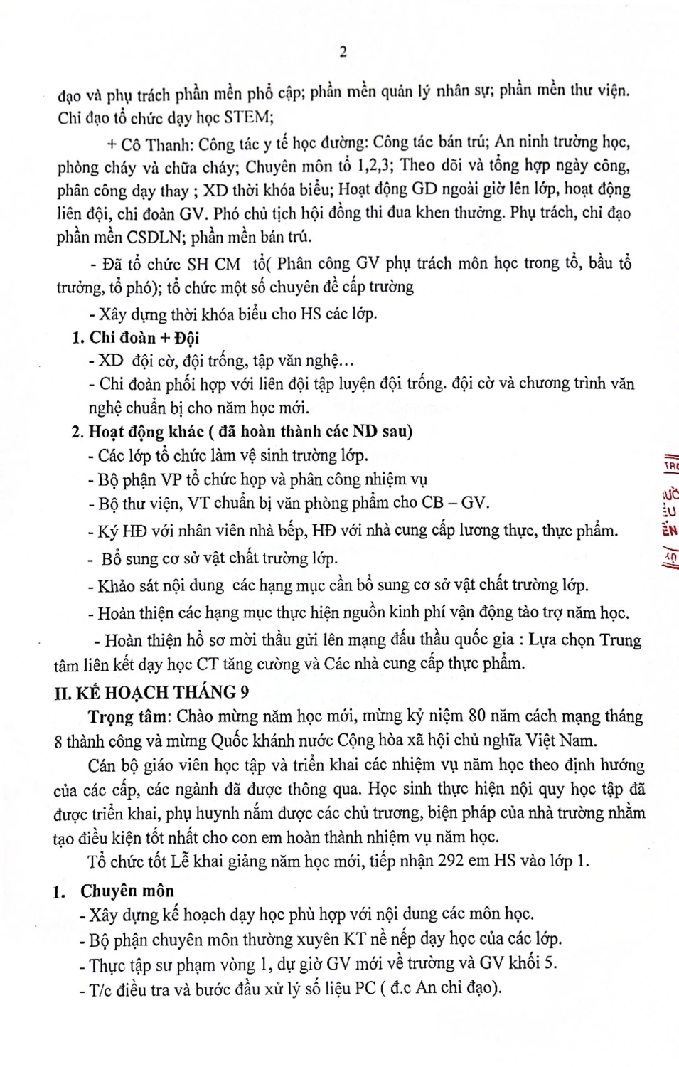 tháng 9 2